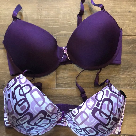Icy Hot purple/purple-grey bras 38DD NWT - Picture 2 of 5